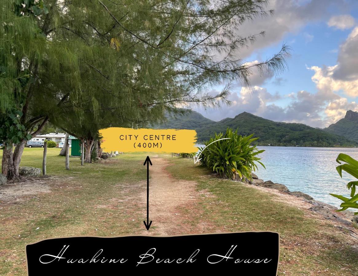 Manava Huahine Beach House Lejlighed Fare Eksteriør billede