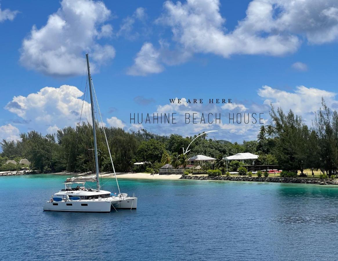 Manava Huahine Beach House Lejlighed Fare Eksteriør billede